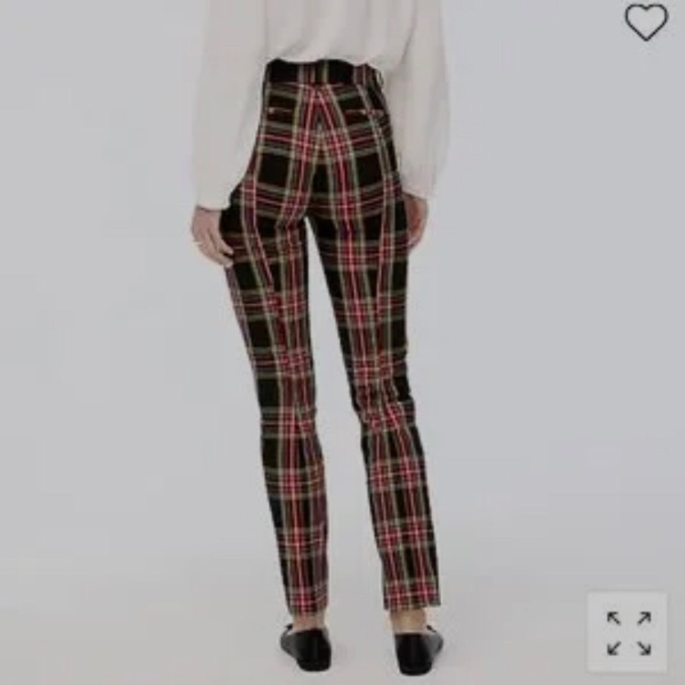 J Crew Ruby Full Length Plaid Pants Work Office T… - image 6
